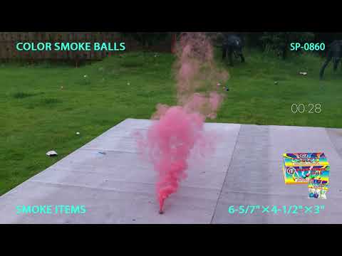 COLOR SMOKE BALLS
